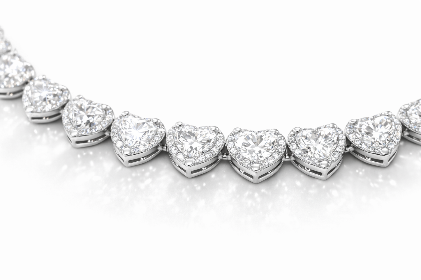 DIAMOND HEART NECKLACE