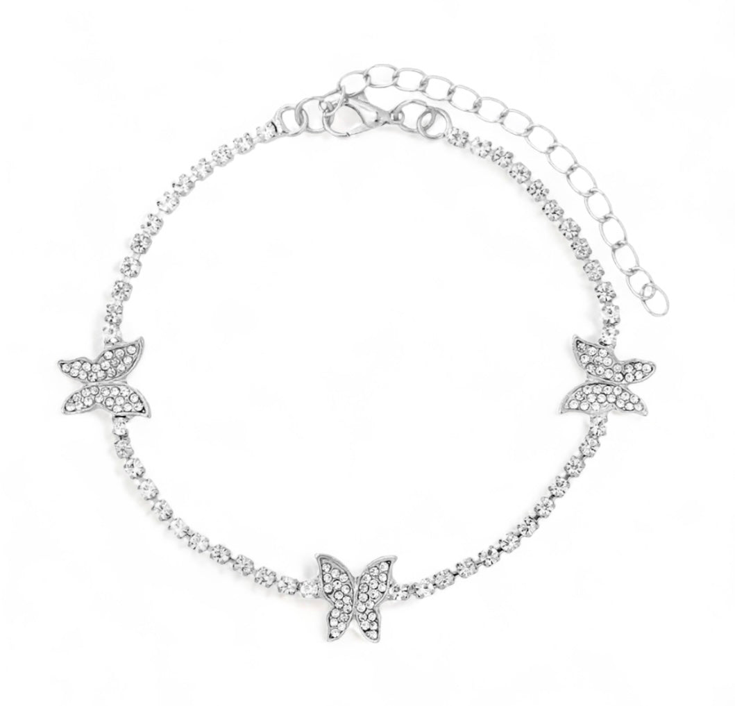 BUTTERFLY ANKLET